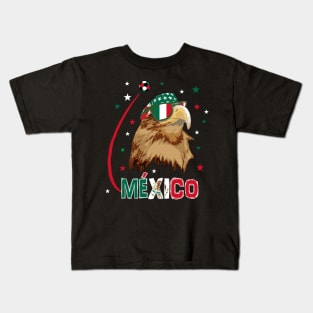 Mexico Eagle Soccer T-Shirt Kids T-Shirt